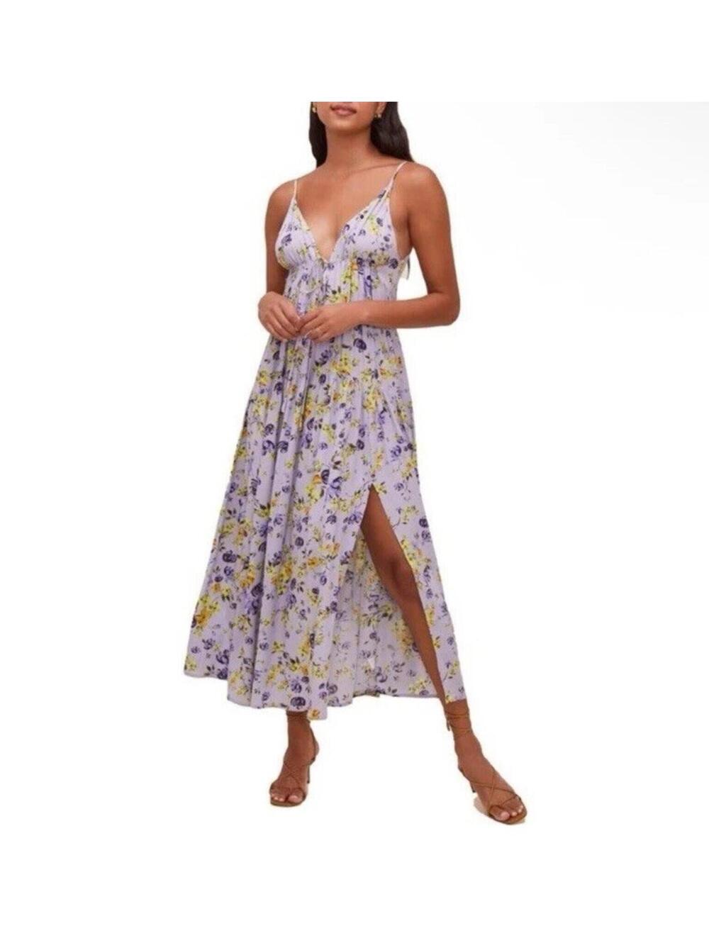 ASTR The Label Lizbeth Floral Dress Bonjour Size Small